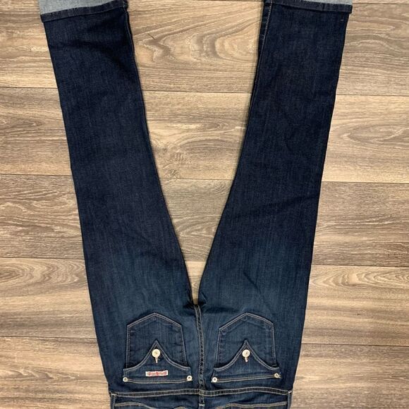 Hudson Women’s Ankle Cropped Denim Jeans Size 26 Light whiskering - Picture 4 of 12